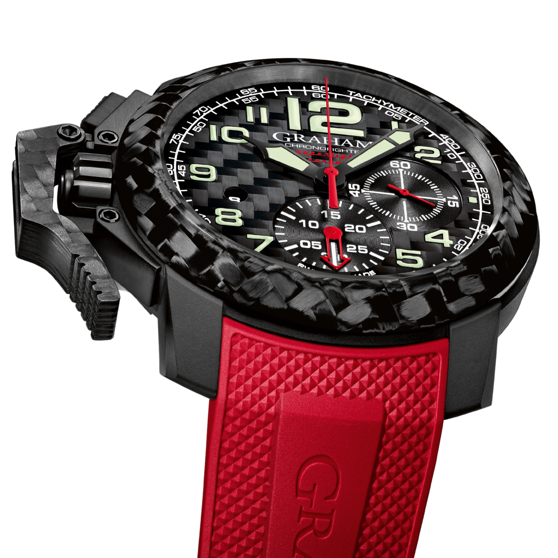 CHRONOFIGHTER SUPERLIGHT CARBON RED